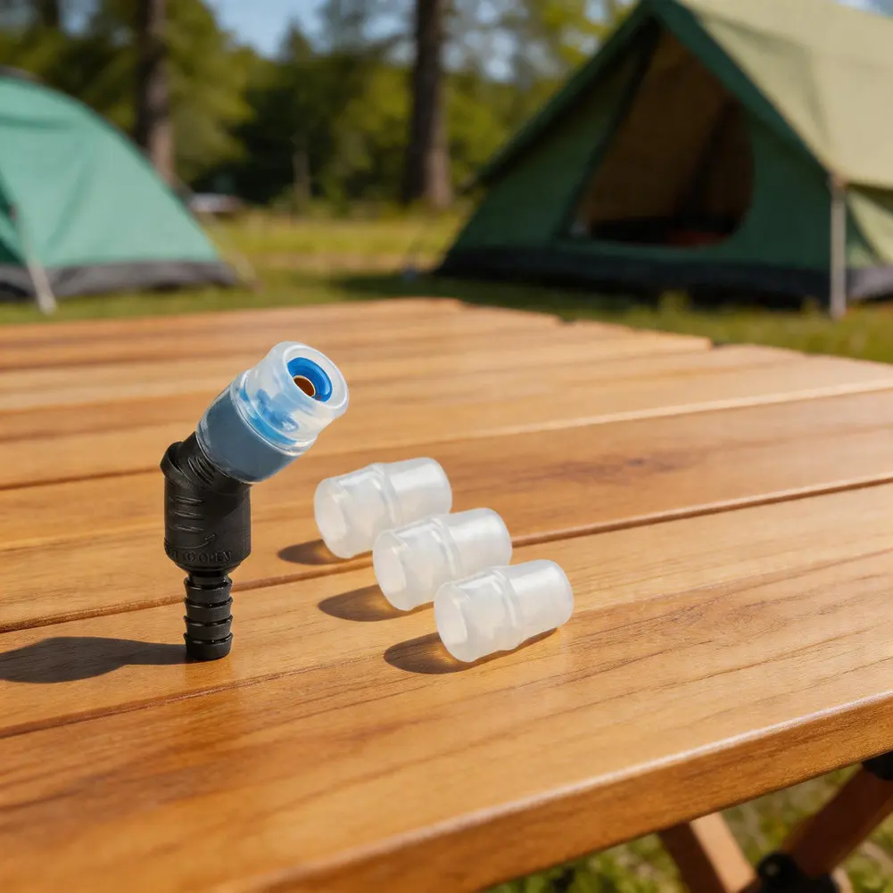Running Gear Hydration - シリコンノズル交換用バイトバルブ、ハイドレーションバッグブラダーリザーバーパック用、システムサイクリング、ハイキング、キャンプ、ランニングギア用
