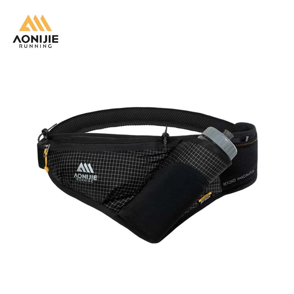 Running Gear Water - AONIJIE FM2501 ランニングウォーターボトルウエストパックスポーツベルトハイキングマラソンクロスカントリーアウトドア携帯電話ポーチ