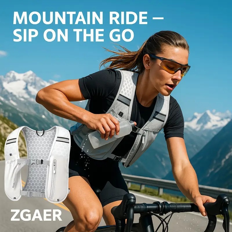 Running Gear Hydration - 新しい超軽量ランニングハイドレーションベストバックパックマラソンレーススポーツベストパックフィットウォーターブラダーボトル屋外ジョギングギア