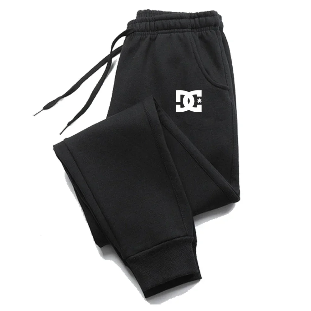 Running Gear Winter - メンズカジュアルパンツ秋冬スウェットパンツ男性ランニングジョガースポーツジムパンツファッション無地ワークアウトロングパンツ