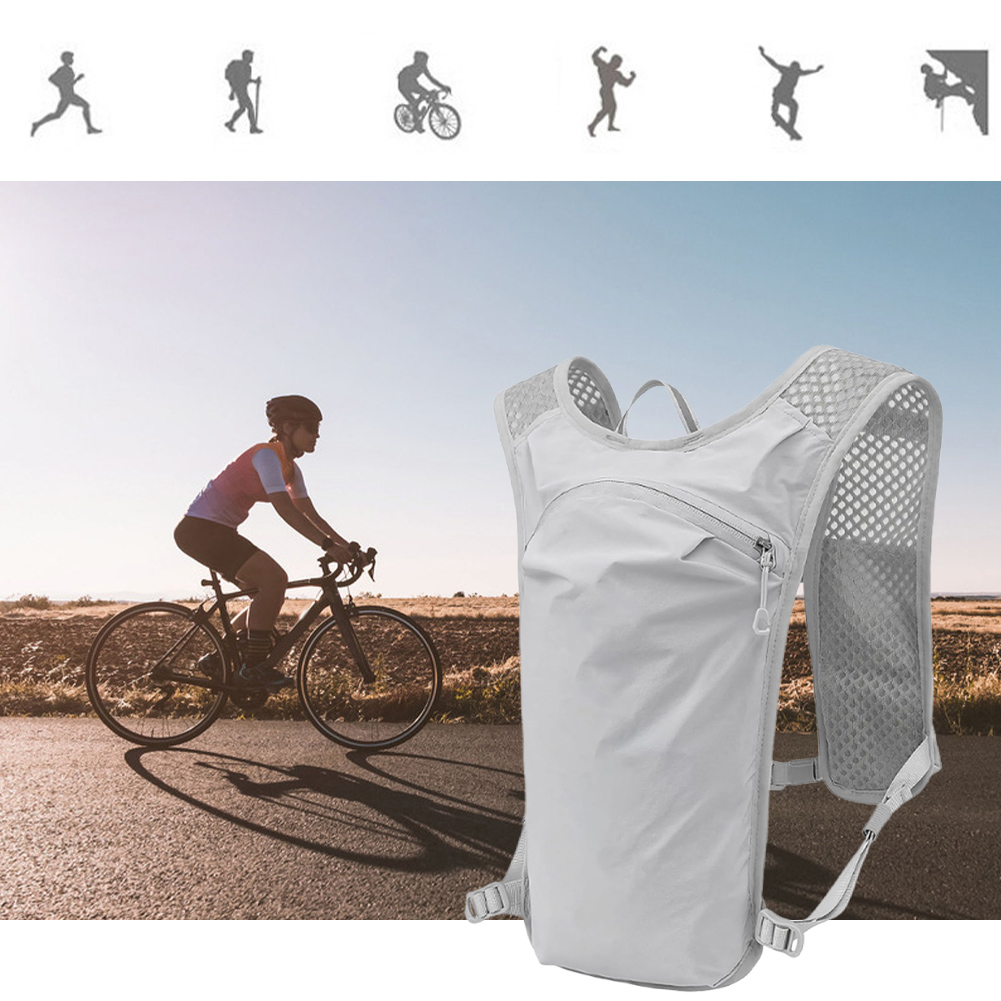 Running Gear Hydration - 女性男性ランニング水分補給ベストキャンプ水分補給膀胱バッグウォーターパックバックパックベストトレイルハイキングギアサイクリングジョギング