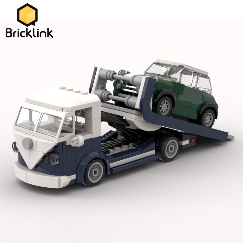 Victor Racket Jetspeed - ブリックリンク テクニカルカー 10220 VW T1 トレーラー