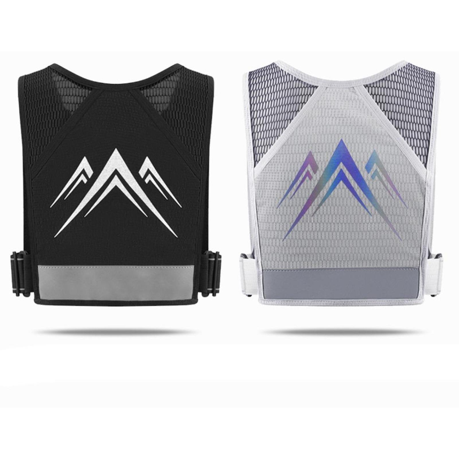 Running Gear Hydration - ハイドレーションベストパック ウォーターパック ポケット付き デイパック ジッパー付き ランニングギア