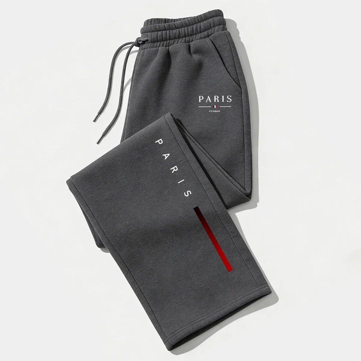2026 ホット販売パリプリントワイドレッグパンツ男性女性秋 - Running Gear Winter のレビューと価格
