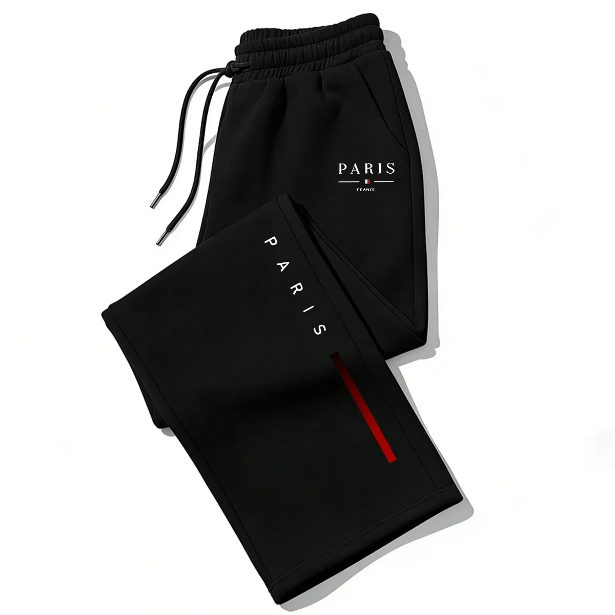 2026 ホット販売パリプリントワイドレッグパンツ男性女性秋 - Running Gear Winter のレビューと価格