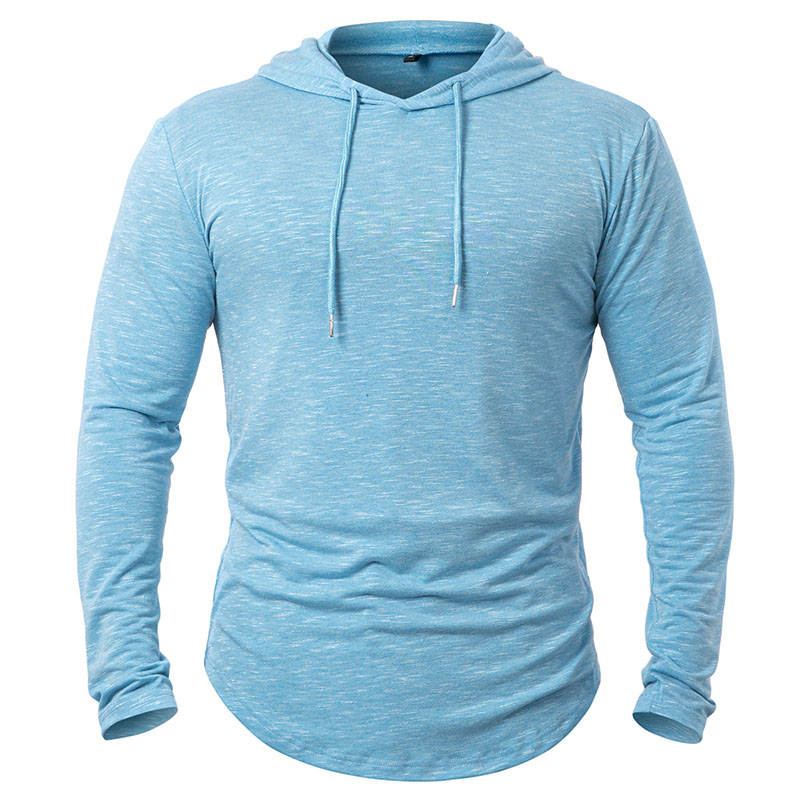 メンズ軽量長袖アスレチックパーカー、ワークアウトスポーツフー - Running Gear Essential のレビューと価格