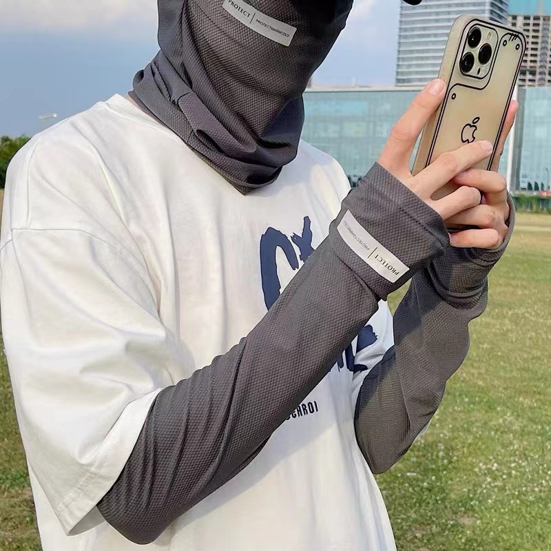 1 ペアユニセックス UV 冷却サンアームスリーブ通気性カバ - Running Gear Outdoor のレビューと価格