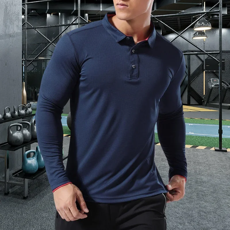 メンズ長袖スポーツシャツ,ランニング,ジム,フィットネス,ラ - Running Gear Winter のレビューと価格