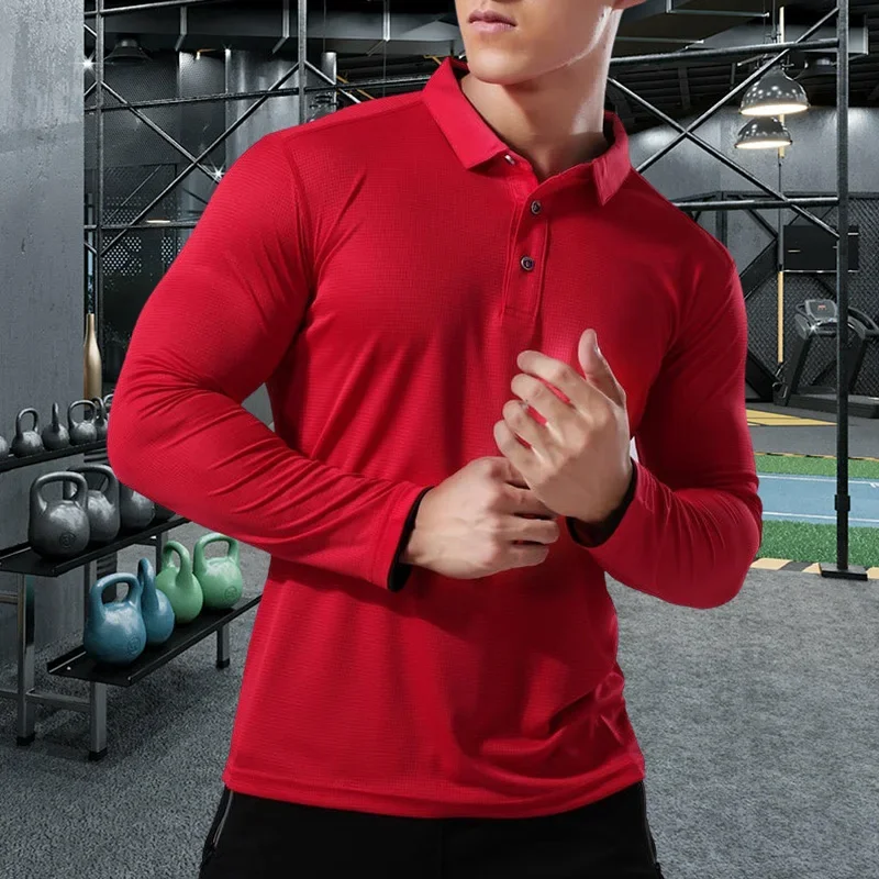 メンズ長袖スポーツシャツ,ランニング,ジム,フィットネス,ラ - Running Gear Winter のレビューと価格