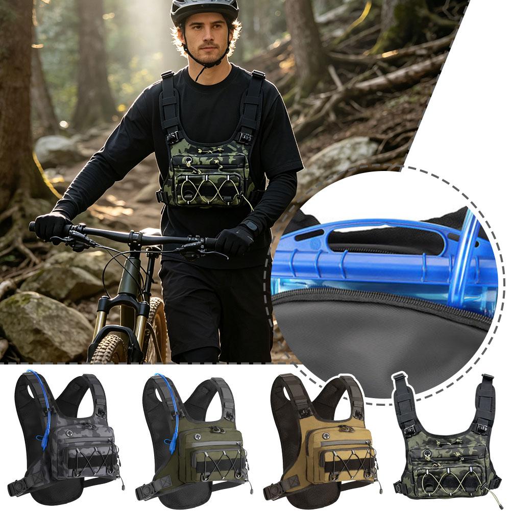ランニングチェストパックハイドレーションベストサイクリングハ - Running Gear Water のレビューと価格