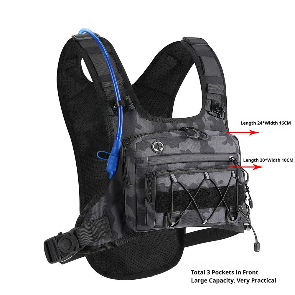 ランニングチェストパックハイドレーションベストサイクリングハ - Running Gear Water のレビューと価格