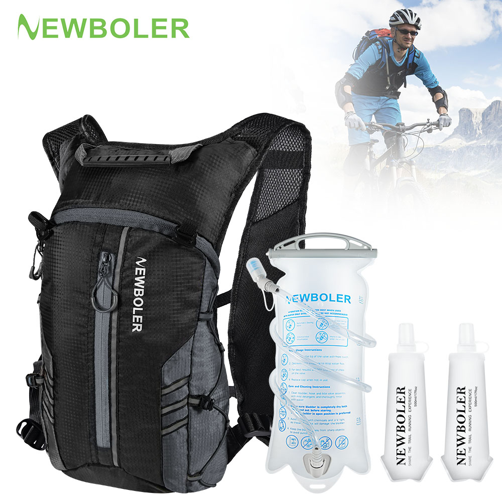 ウォーターボトル付きランニングバックパックベスト、軽量自転車 - Running Gear Water のレビューと価格