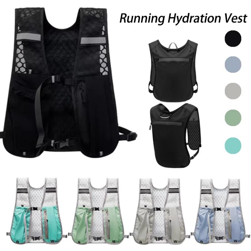 軽量反射材付きランニングハイドレーションベスト、ウォーターボ - Running Gear Hydration のレビューと価格
