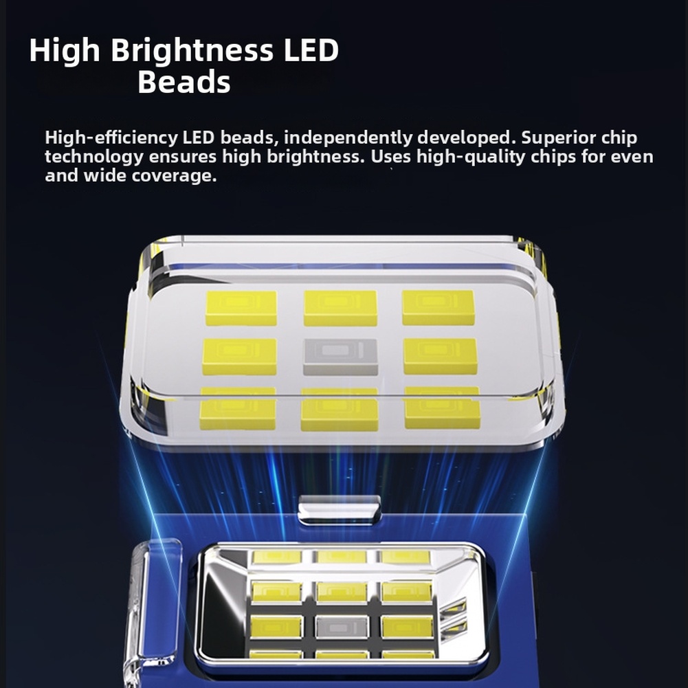 充電式 LED ヘッドランプ多機能防水ランニング釣りキャンプ - Running Gear Lights のレビューと価格