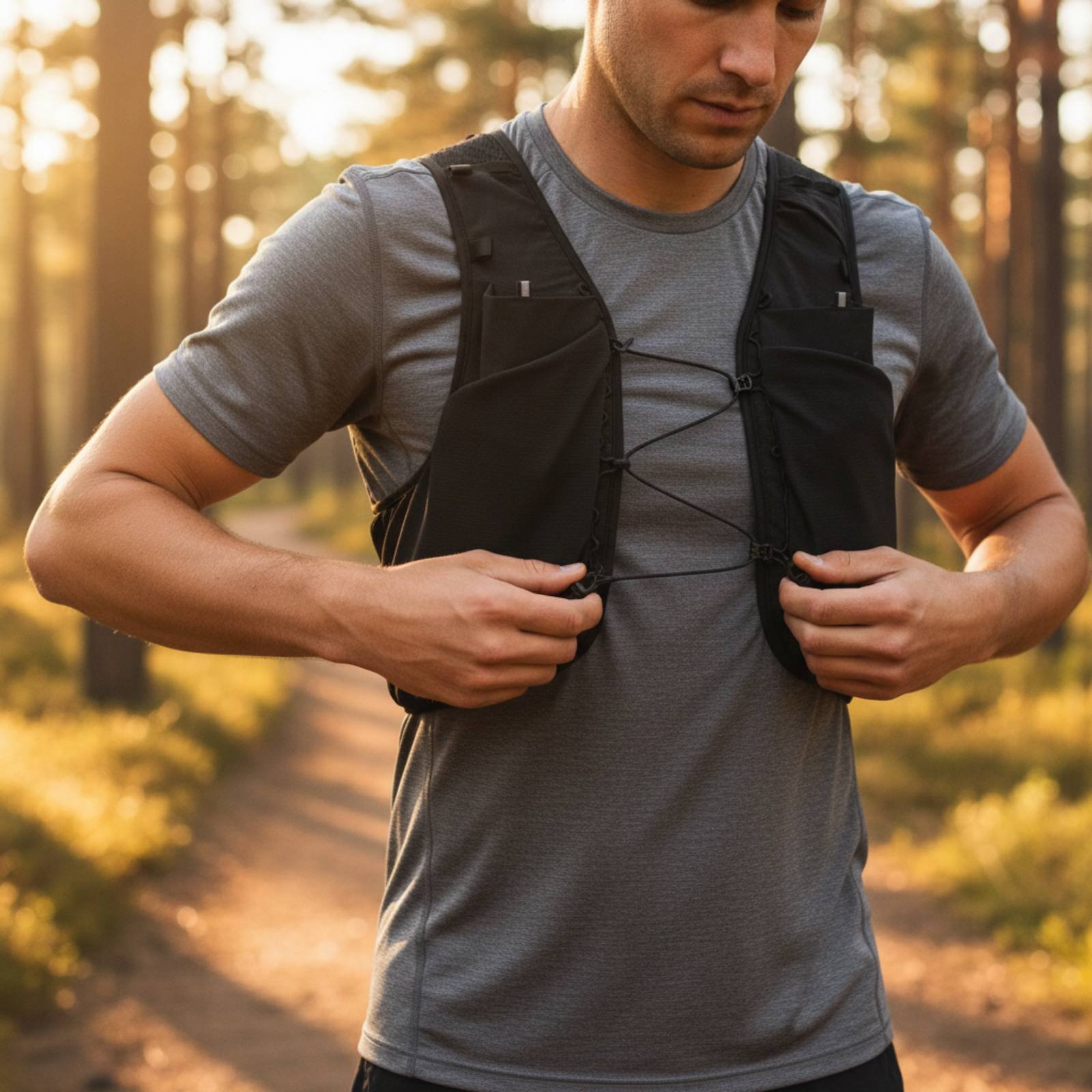 軽量ランニングベスト 通気性のある軽量トレイルベスト アウト - Running Gear Trail のレビューと価格