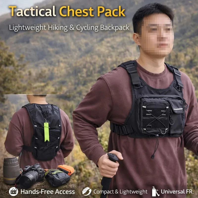 ​ 高品質タクティカルベストチェストバッグ、2Lウォーターブ - Running Gear Water のレビューと価格