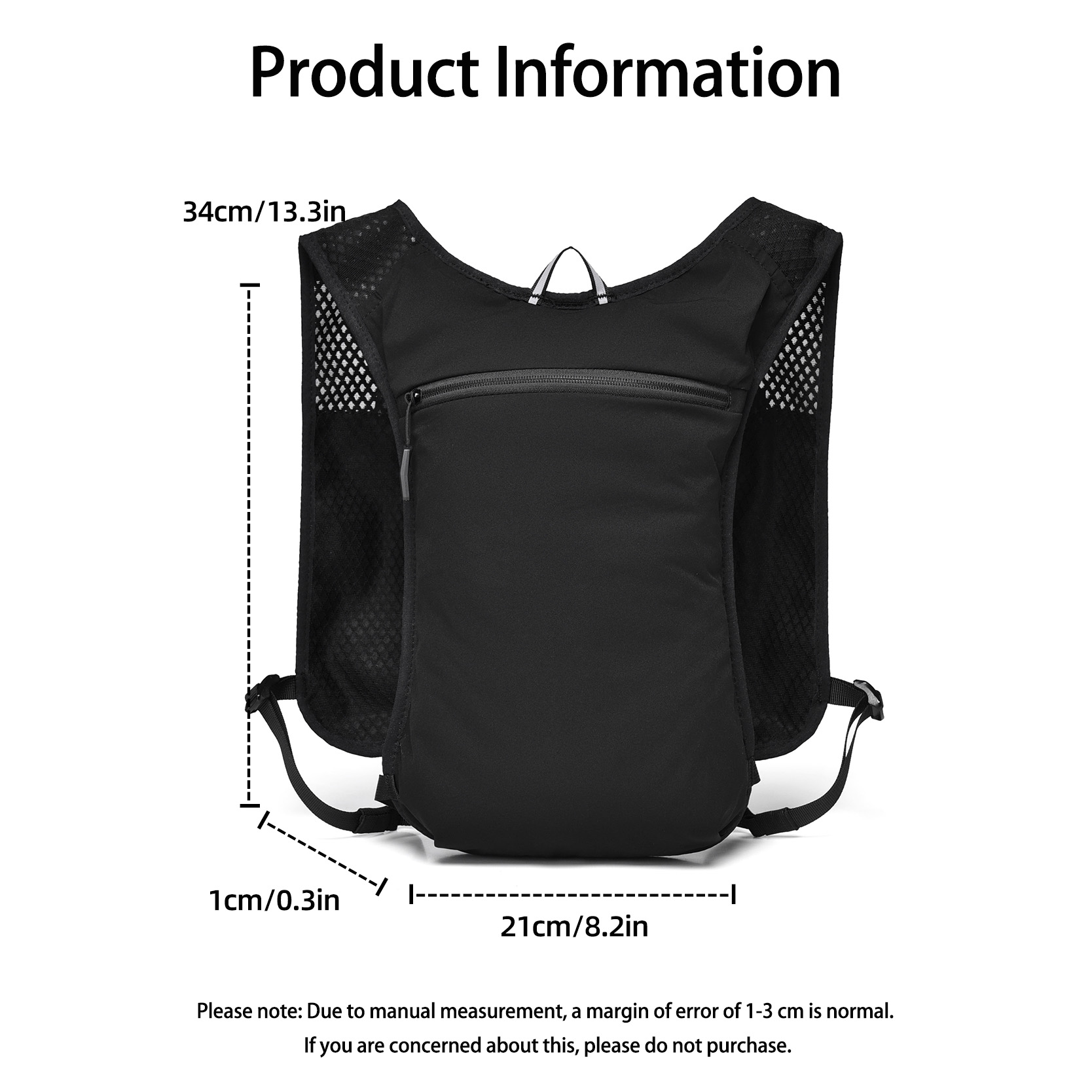 多機能ウォーターバッグベストバッグ、ユニセックス超軽量オフロ - Running Gear Water のレビューと価格