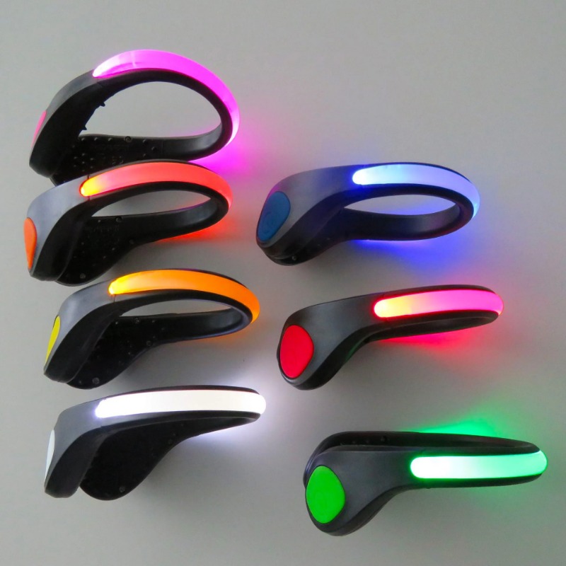 新しい発光シューズクリップライト LED安全警告灯 アウトド - Running Gear Lights のレビューと価格