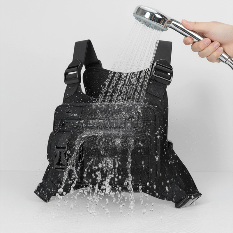 タクティカルチェストリグバッグ メンズ 防水 クロスボディハ - Running Gear Outdoor のレビューと価格