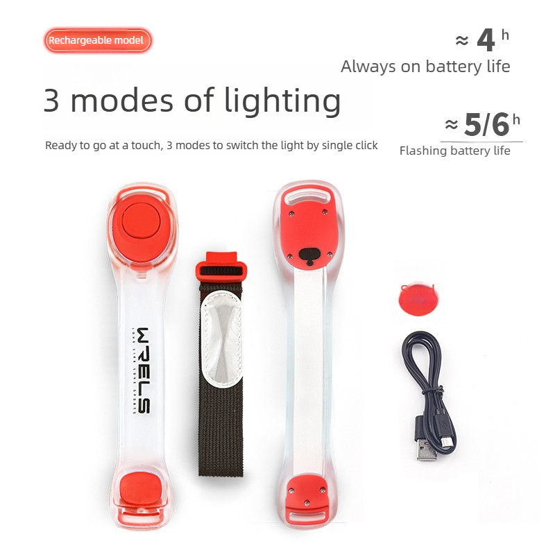 充電式LEDライトアップアーム/レッグバンド – 夜間ランニ - Running Gear Lights のレビューと価格