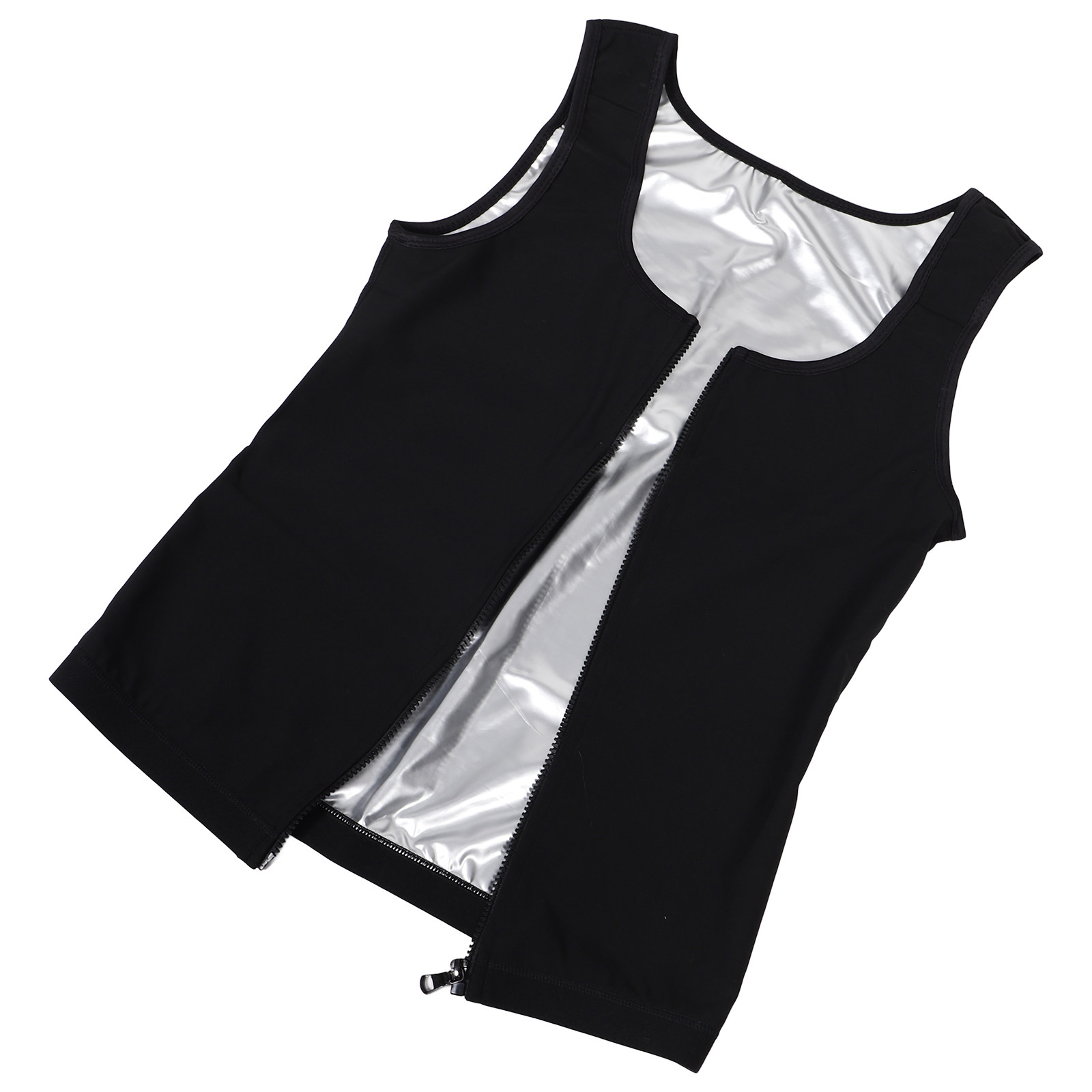 メンズスウェットベスト ジップアップ コンプレッション ワー - Running Gear Tank のレビューと価格
