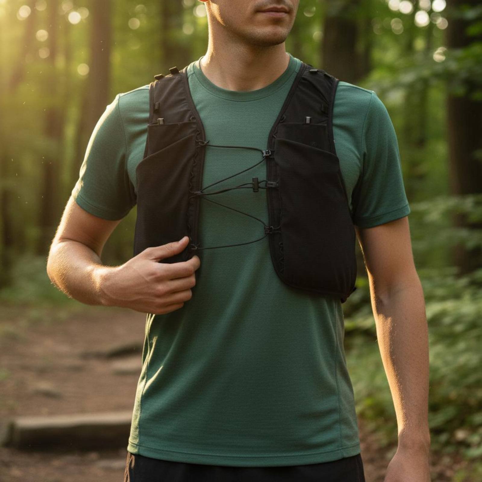 軽量ランニングベスト ポータブル軽量トレイルベスト アウトド - Running Gear Trail のレビューと価格