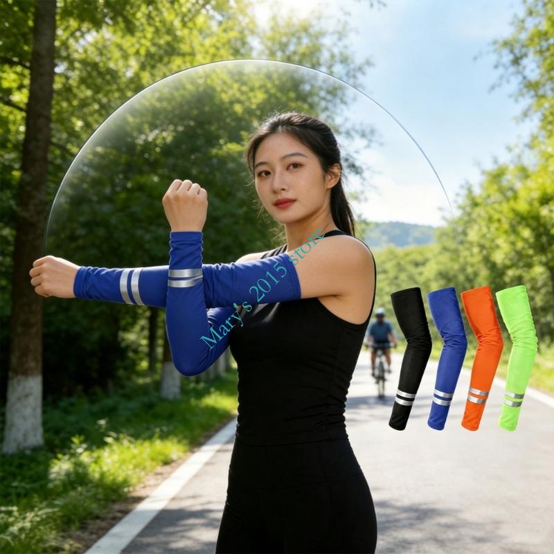 45 反射サンアームスリーブペア、屋外での日常着としての使用 - Running Gear Outdoor のレビューと価格