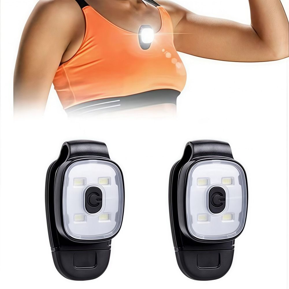 充電式屋外ナイトランニングライト超高輝度3段階LEDランニン - Running Gear Lights のレビューと価格