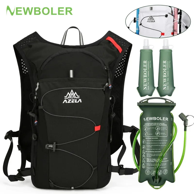 ランニングハイドレーションベストバックパック男性アウトドアス - Running Gear Water のレビューと価格