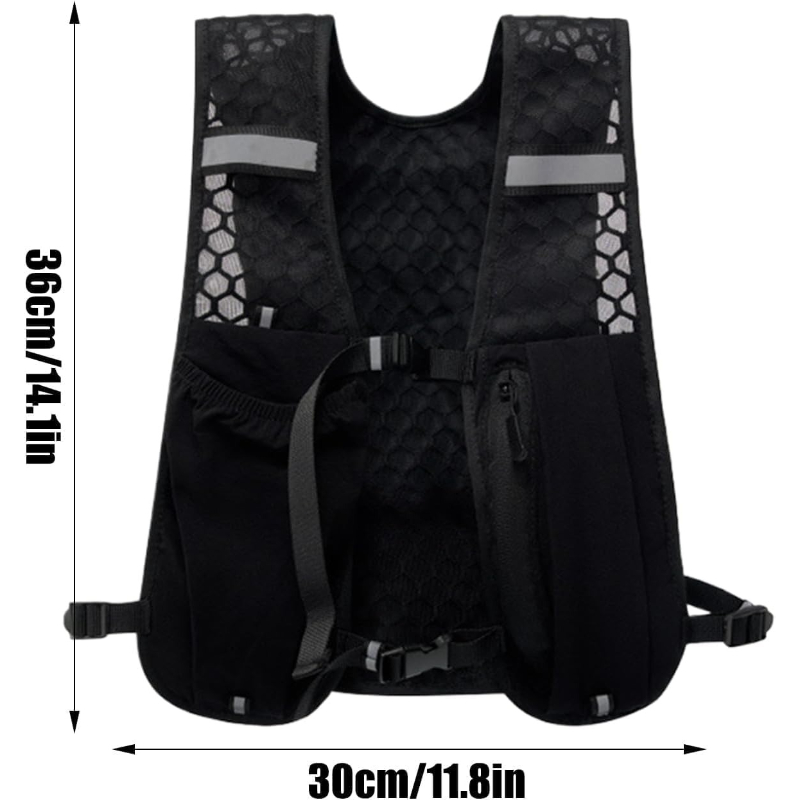 WOOJACK ハイドレーションランニングベスト 軽量ウォー - Running Gear Water のレビューと価格